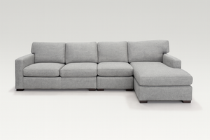 Crate & Barrel Axis Sleeper Sectional