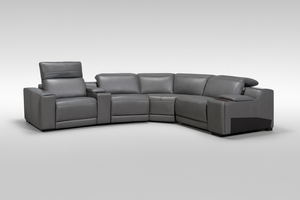 Karson Power Sectional - Gray