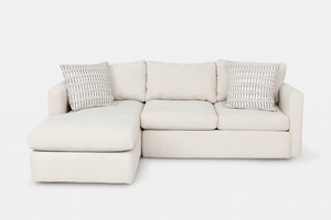 Beige Chaise Sectional