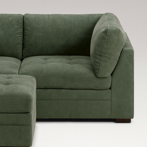 Tisdale Corner Chair - Gray