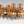Elegant Traditional Cherry Wood Dining Table Set w/ 6 Chairs