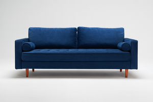Blue MCM Sofa