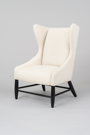 West Elm Cream Accent Chair