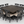 Tristan Two-Tone 9-Piece Dining Set