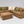 Brown Sectional with Ottoman