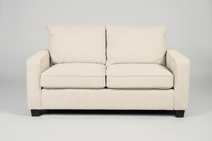 Living Spaces Beige Loveseat