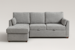 Luke Sofa Chaise - Gray