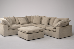 Aiden & Ivy Sereen Taupe Modular Cloud Sectional