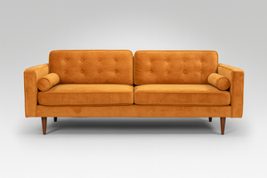 Burnt Orange MCM Sofa
