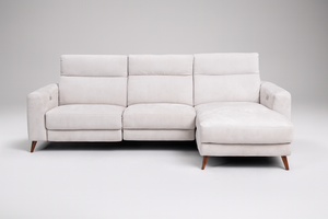 Mid-Century Modern Taupe Sectional