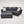 Charcoal Gray Cuddler Sectional Sofa with Oversized Ottoman