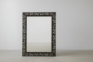 Rustic Iron Mirror
