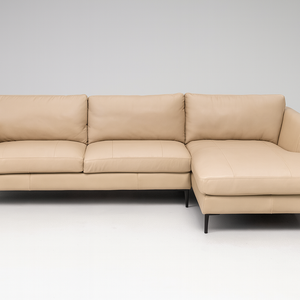 Odette 2-Piece Leather Sectional