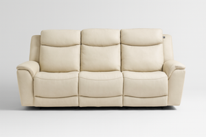 Sanders Leather Power Sofa