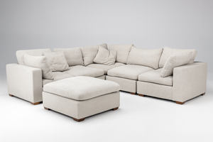 Lowell 7-Piece Modular Sectional - Gray
