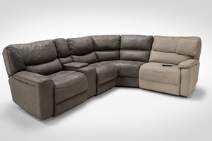 Sweeney Fabric Power Reclining Sectional