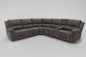 Carlin Fabric Power Sectional