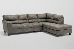 Suede Sectional
