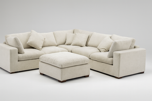 Lowell 6-Piece Modular Sectional - Light Gray