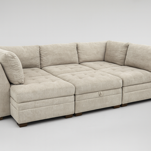 Tisdale 6-Piece Fabric Sectional