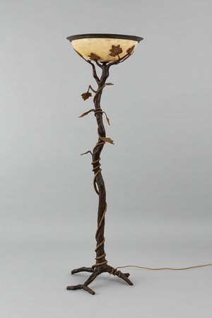 Metal Wood Lamp