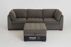 ThomasVille Tisdale 3 Seat Sofa w/ Storage Ottoman