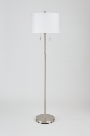 Silver Tall Lamp