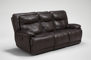 Marya Leather Reclining Sofa