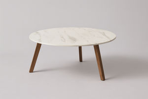 Faux Marble Coffee Table