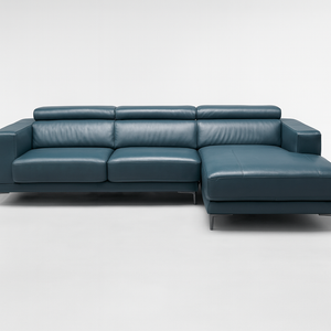 Claudius Leather Sectional
