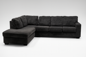 Dark Gray Ashley Chaise