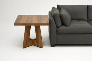 Square Contemporary Wood Table