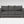 Charcoal Sofa with Studded Arms