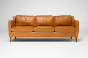 West Elm MCM Leather Sofa