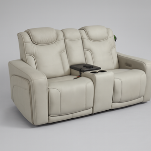 Alton Leather Power Reclining Sofa