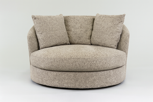 Thomasville Fabric Swivel Chair