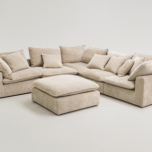 Aiden & Ivy Sereen Modular Taupe Sectional