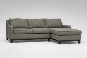 Jonathan Louis Gray Chaise Sectional