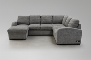 Coddle Aria Sleeper Sectional with Reversible Chaise and Storage
