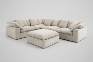 Sereen 6-piece Fabric Modular Sectional