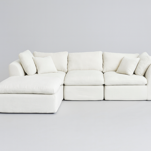 White Modular Sectional