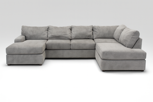 Grey U-Shaped Sectional