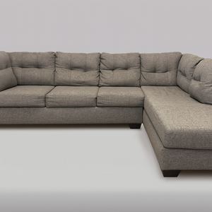 Gray Sleeper Sectional