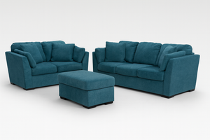 Teal Sleeper Sofa & Loveseat Set