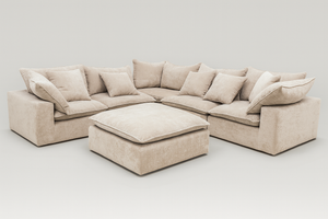 Aiden & Ivy Sereen Modular Taupe Sectional
