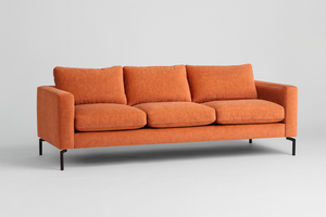 Modern Burnt Orange Sofa
