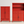 Red Kitchen Pantry Cabinet Set