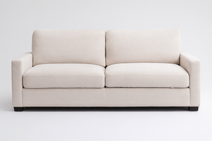 Thomasville Lambert Fabric Sofa with 2 Storage Seats
