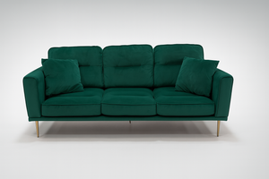MCM Green Velvet Sofa